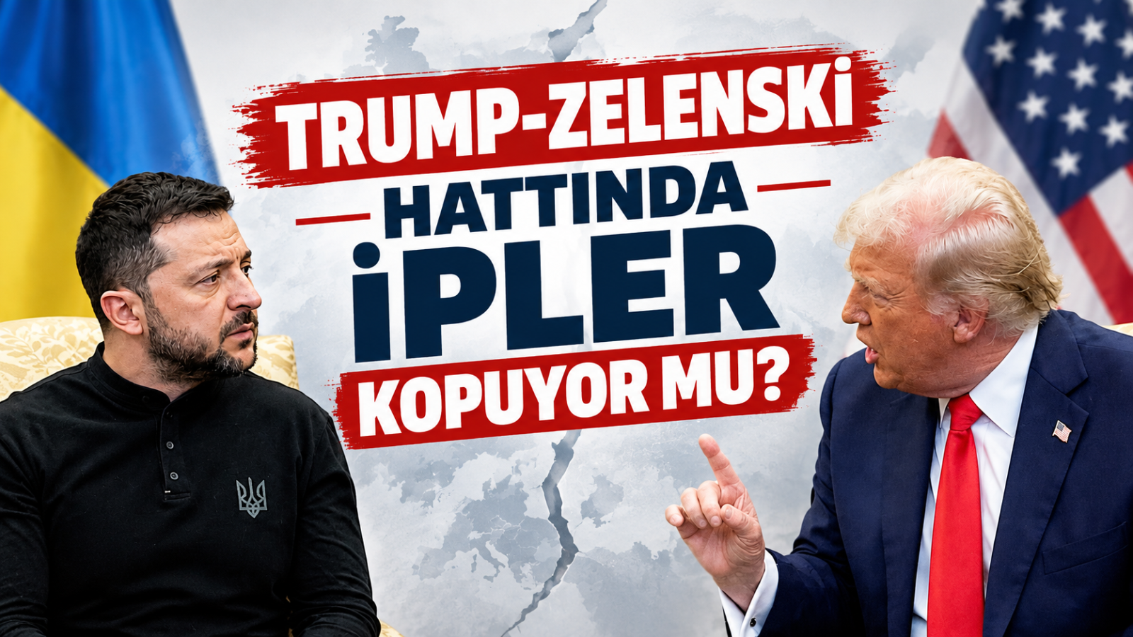 TRUMP-ZELENSKİ ARASINDA İPLER KOPUYOR MU?