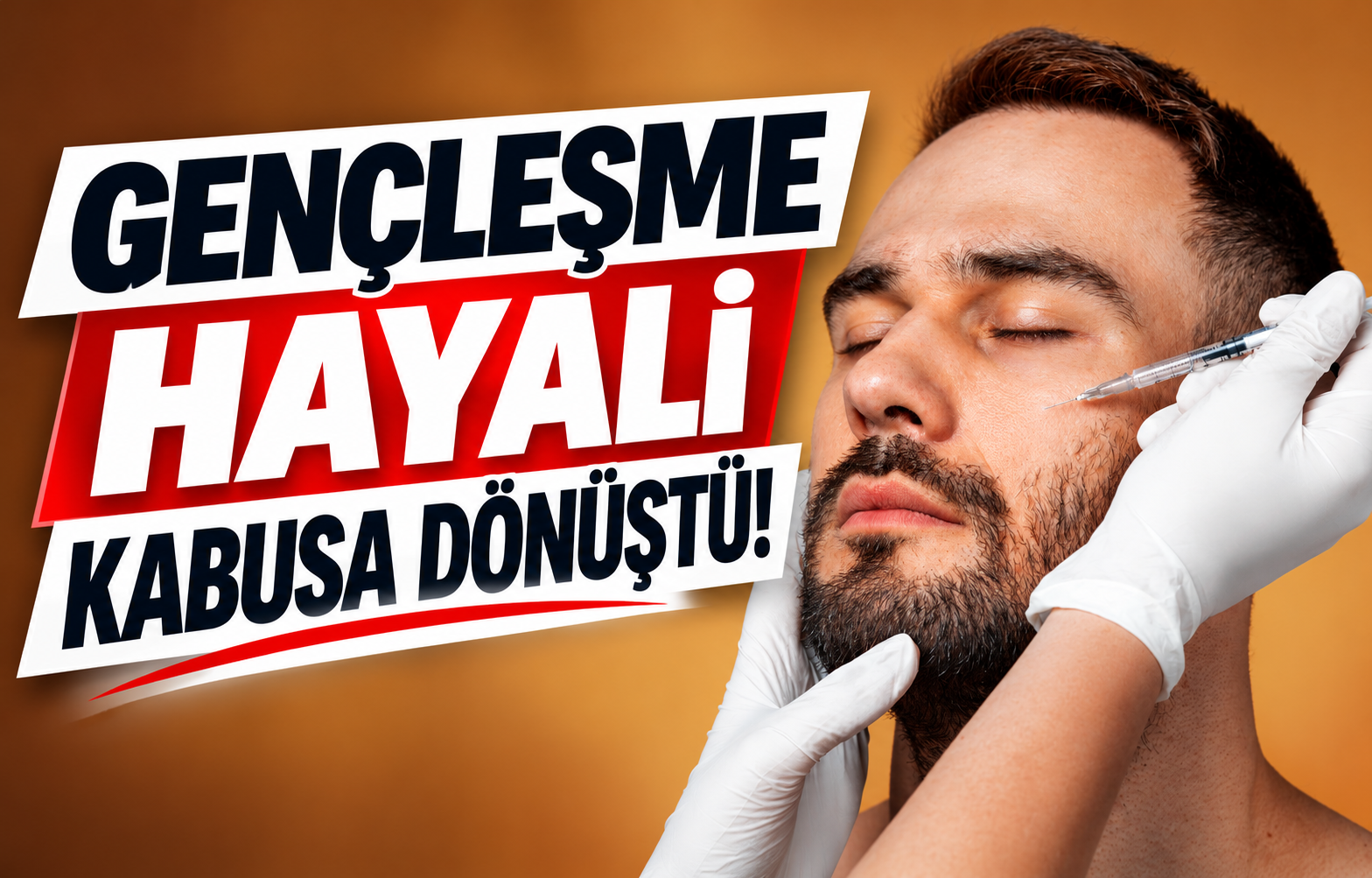 GENÇLEŞME HAYALİ KABUSA DÖNÜŞTÜ!