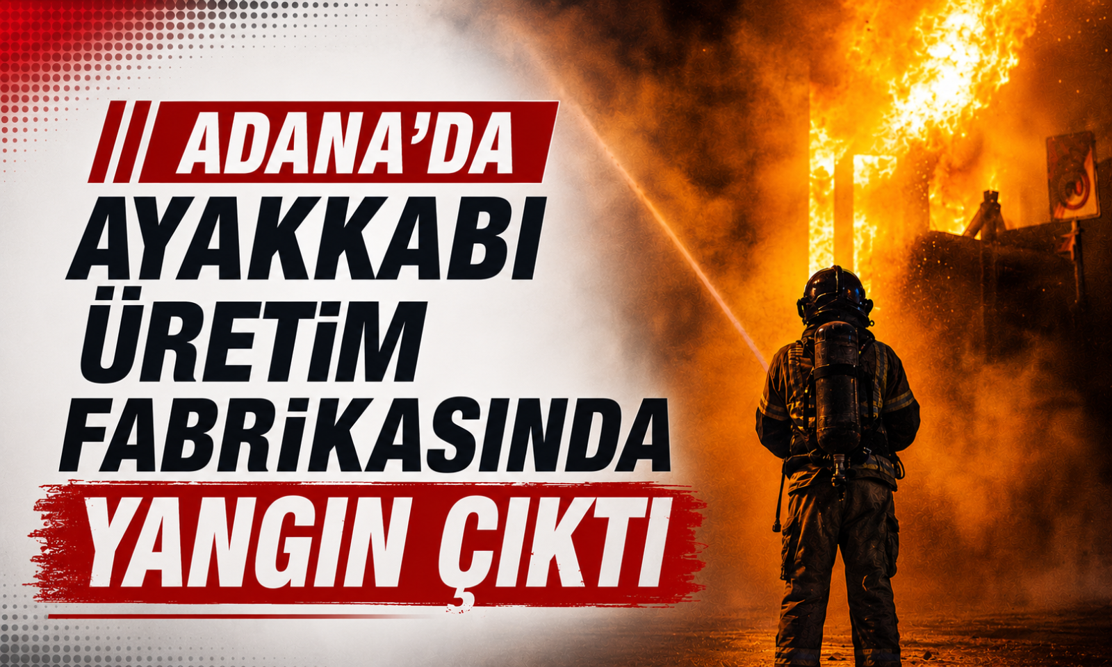 Adana'da Korkutan Fabrika Yangını: Kimyasal Faciadan Dönüldü, Alevler Kontrol Altına Alındı