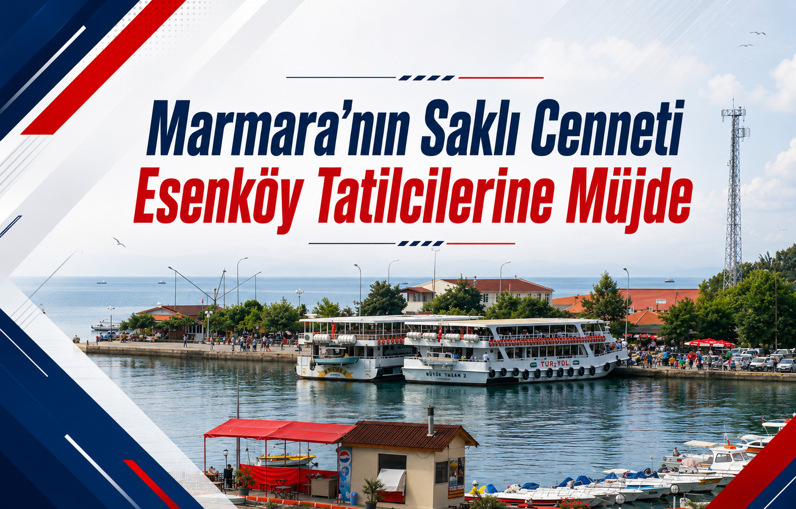 Marmara’nın Saklı Cenneti Esenköy Tatilcilerine Müjde