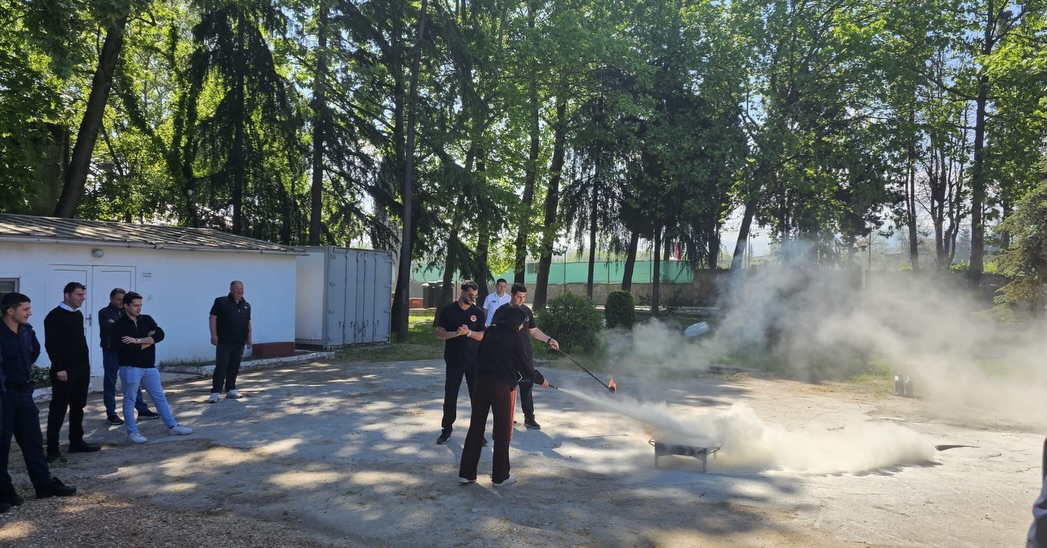 Deniz Eğitim Merkez Komutanlığı’nda Yangın Tatbikatı!