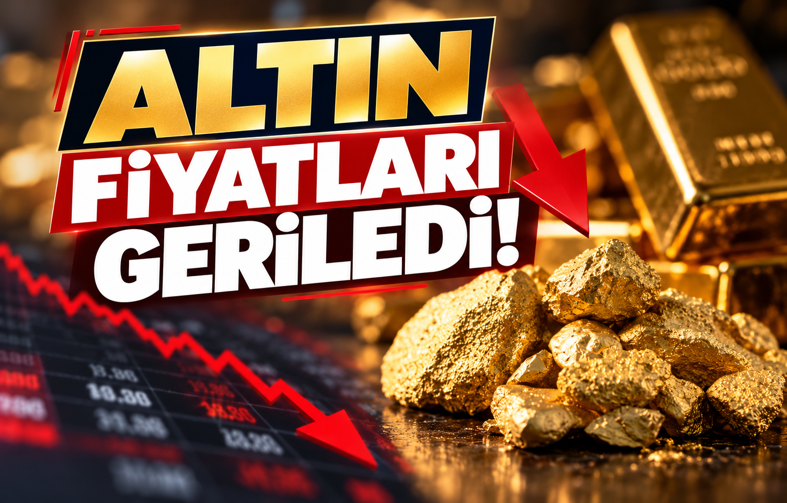 ALTIN FİYATLARI GERİLEDİ!