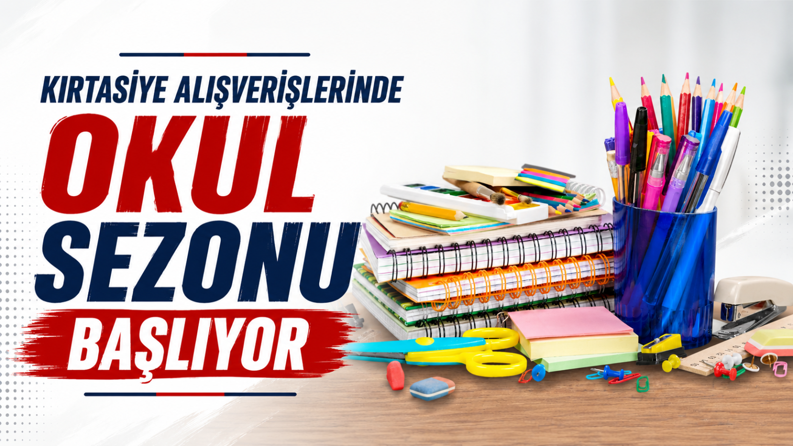 Kırtasiye Alışverişlerinde Okul Sezonu Başlıyor