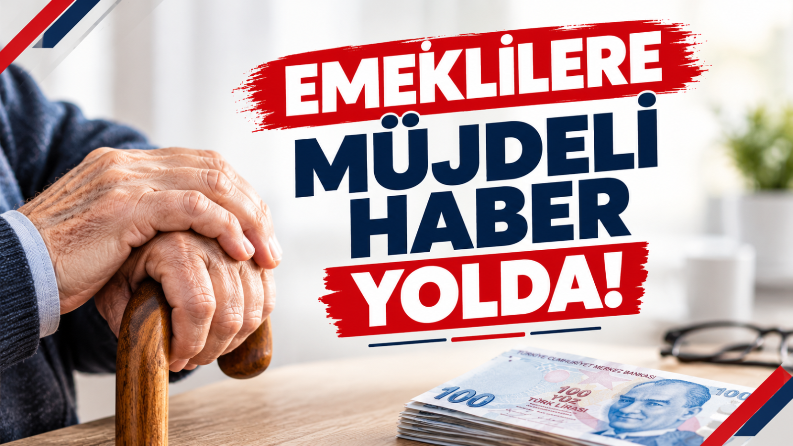 EMEKLİLERE MÜJDDELİ HABER YOLDA!