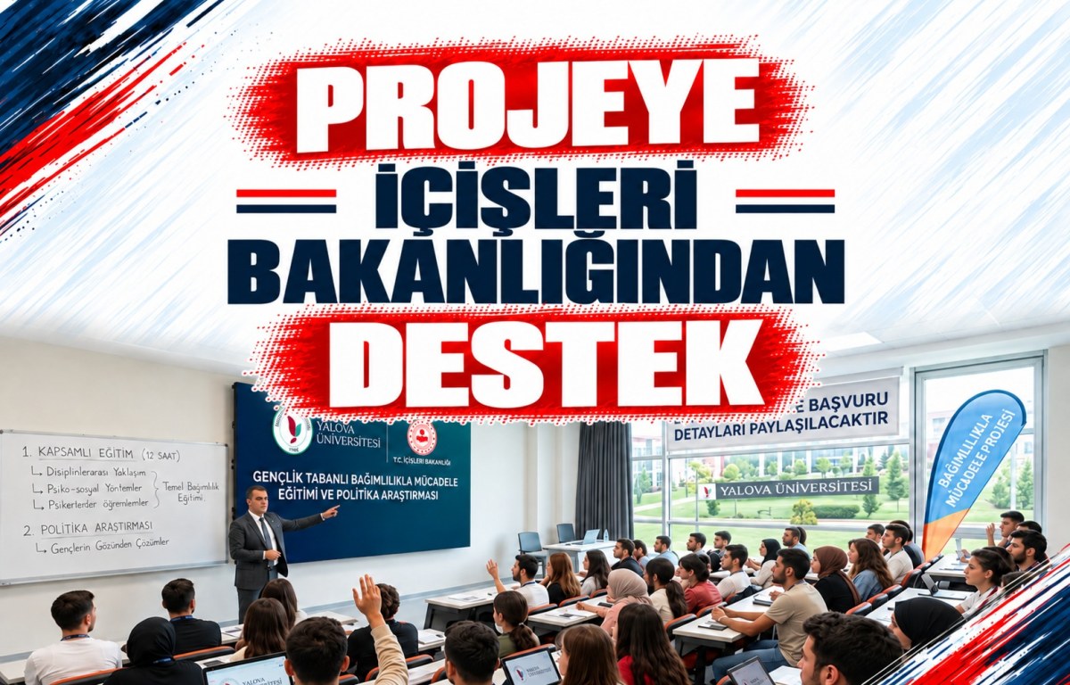 Projeye İçişleri Bakanlığından Destek