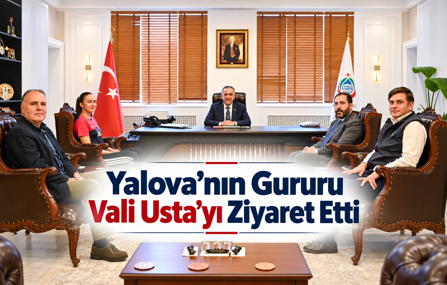 Yalova’nın Gururu Vali Usta’yı Ziyaret Etti