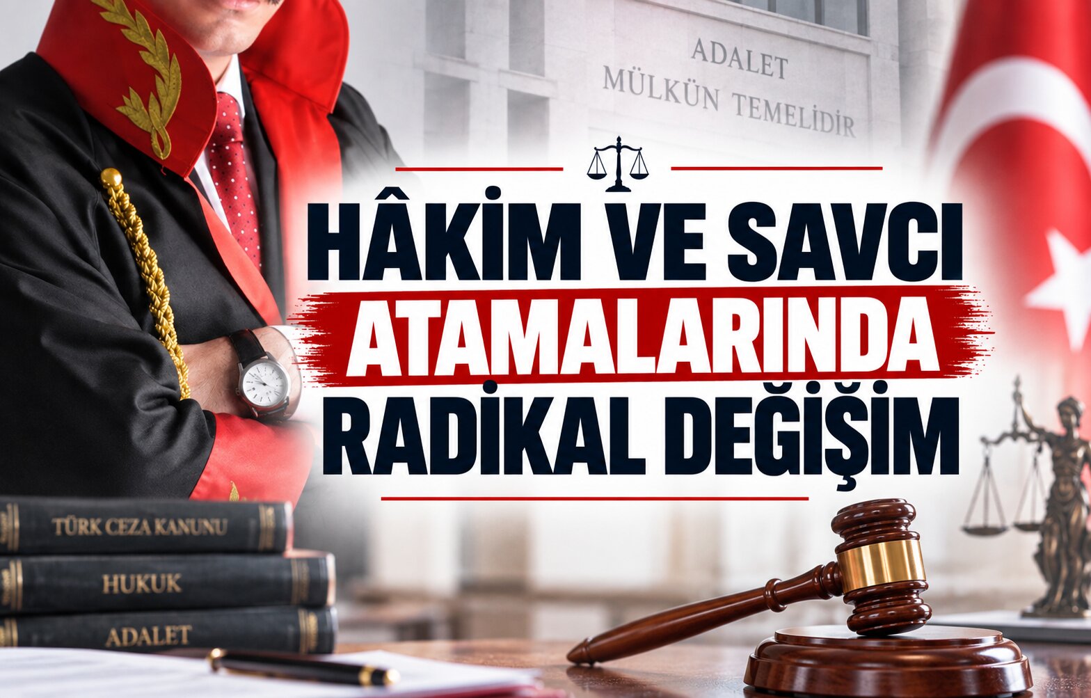 Hâkim ve Savcı Atamalarında Radikal Değişim: Yargıda Puanlı Dönem İçin Tarih Verildi!