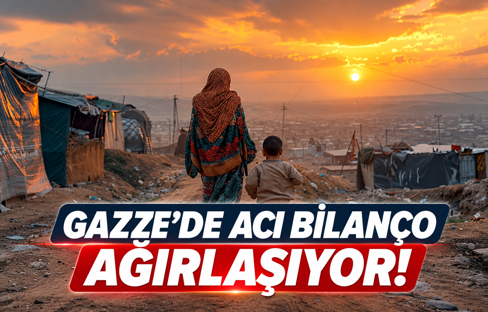 GAZZE'DE ACI BİLANÇO AĞIRLAŞIYOR!