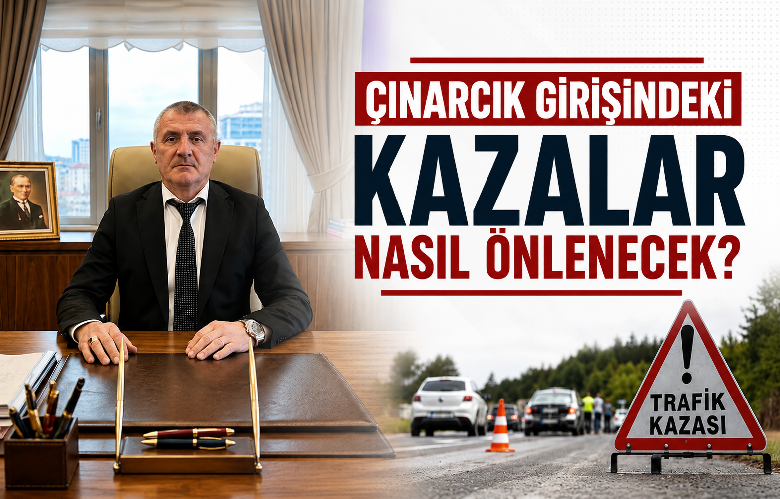 Çınarcık Girişindeki Kazalar Nasıl Önlenecek?