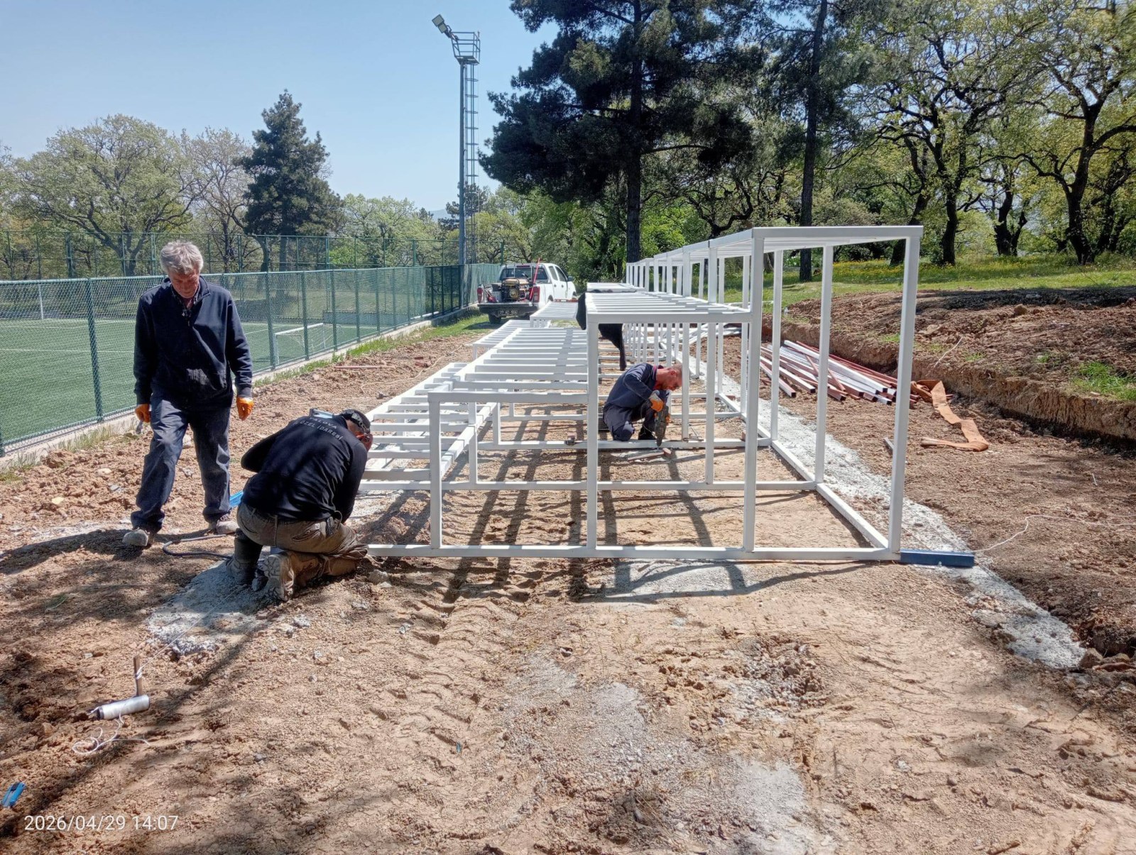 Tribün Çalışmaları Tamamlanıyor