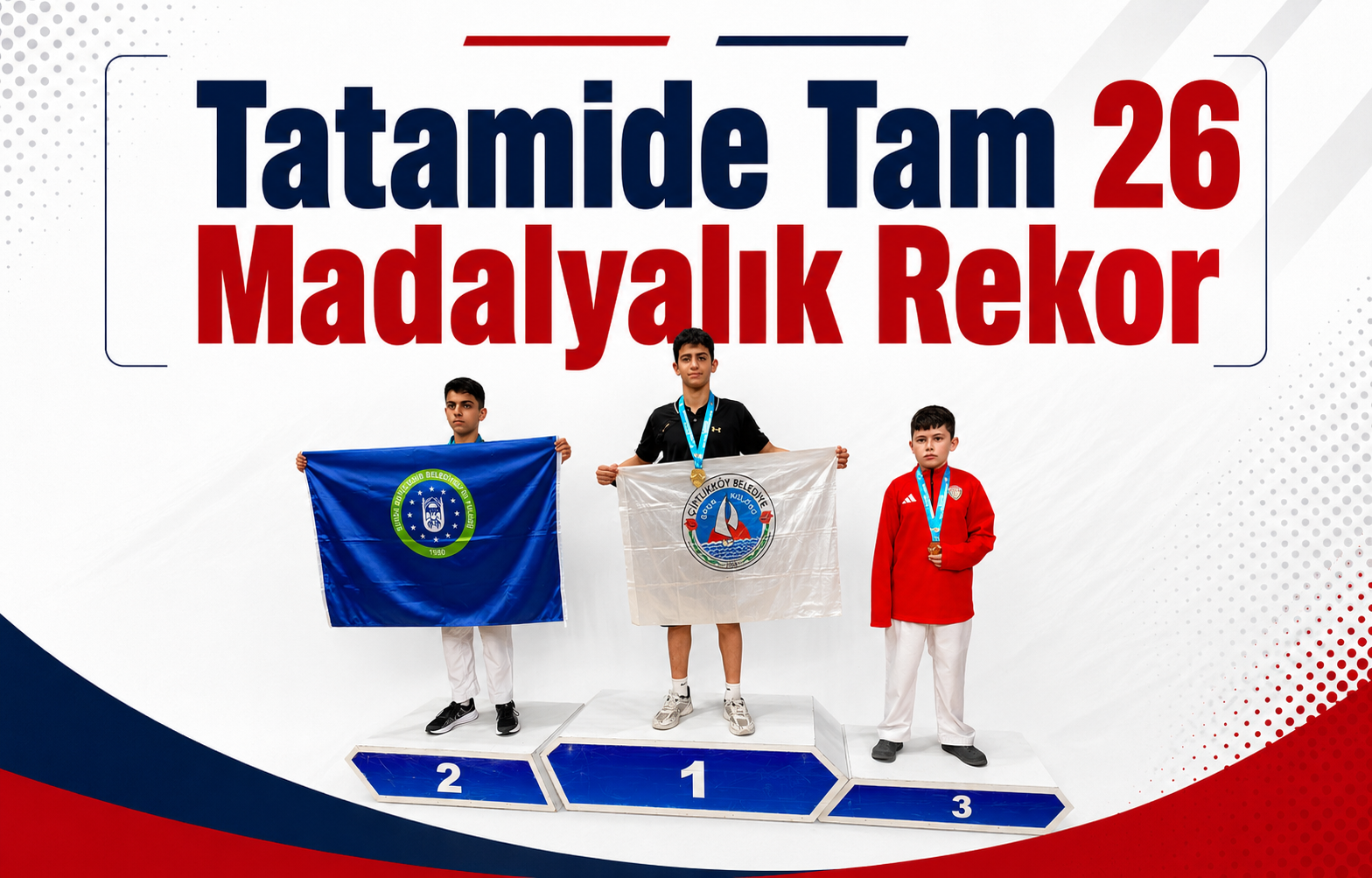 Tatamide Tam 26 Madalyalık Rekor