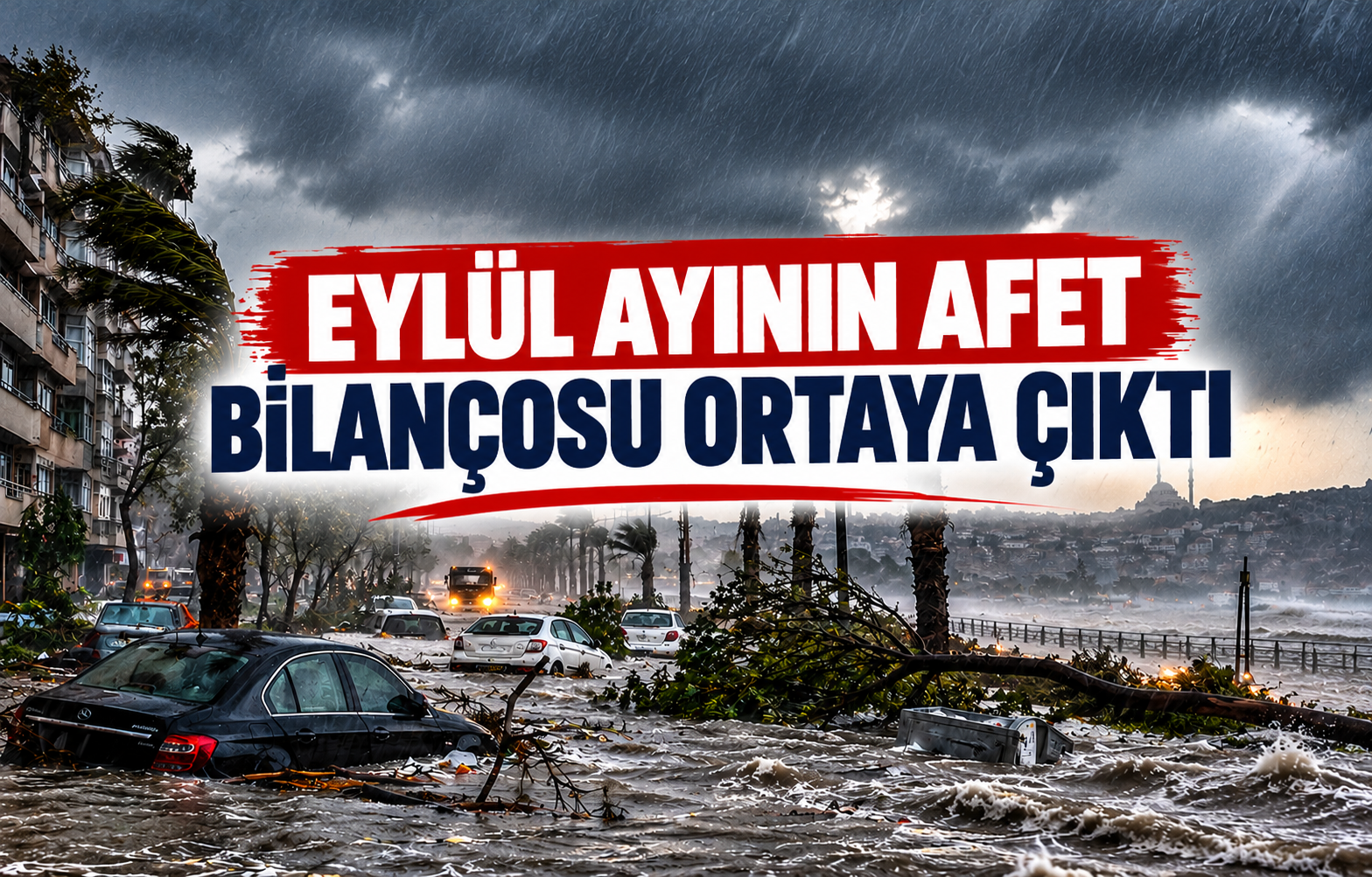 EYLÜL AYININ AFET BİLANÇOSU ORTAYA ÇIKTI