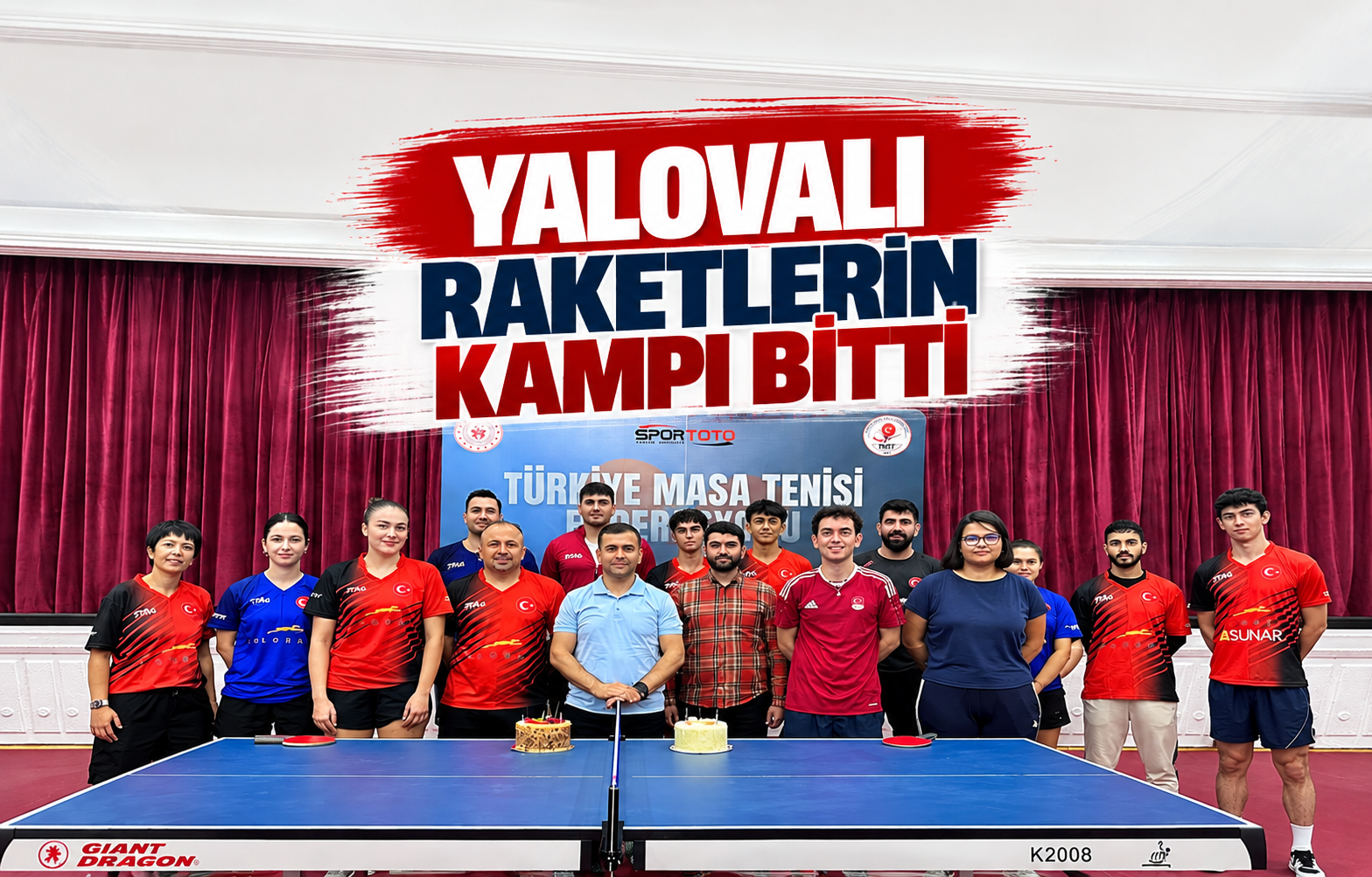 YALOVALI RAKETLERİN KAMPI BİTTİ