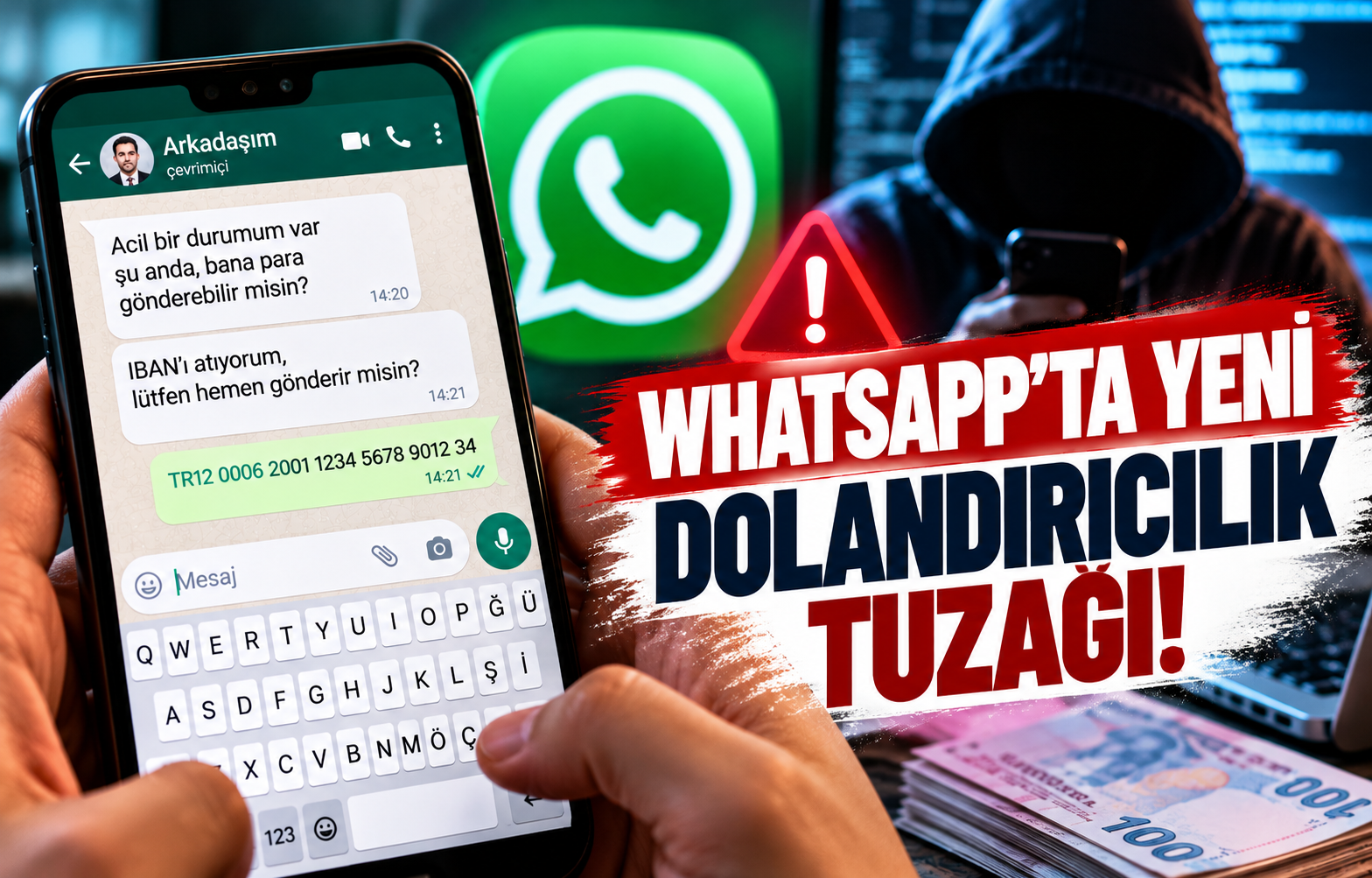 WHATSAPP'TA YENİ DOLANDIRICILIK TUZAĞI!