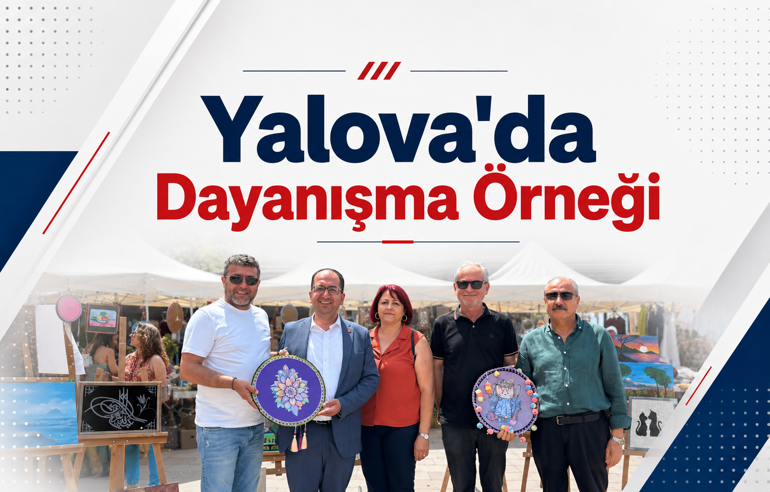 Yalova'da Dayanışma Örneği: CHP İl Yönetiminden Yaza Merhaba Kermesi'ne Anlamlı Destek