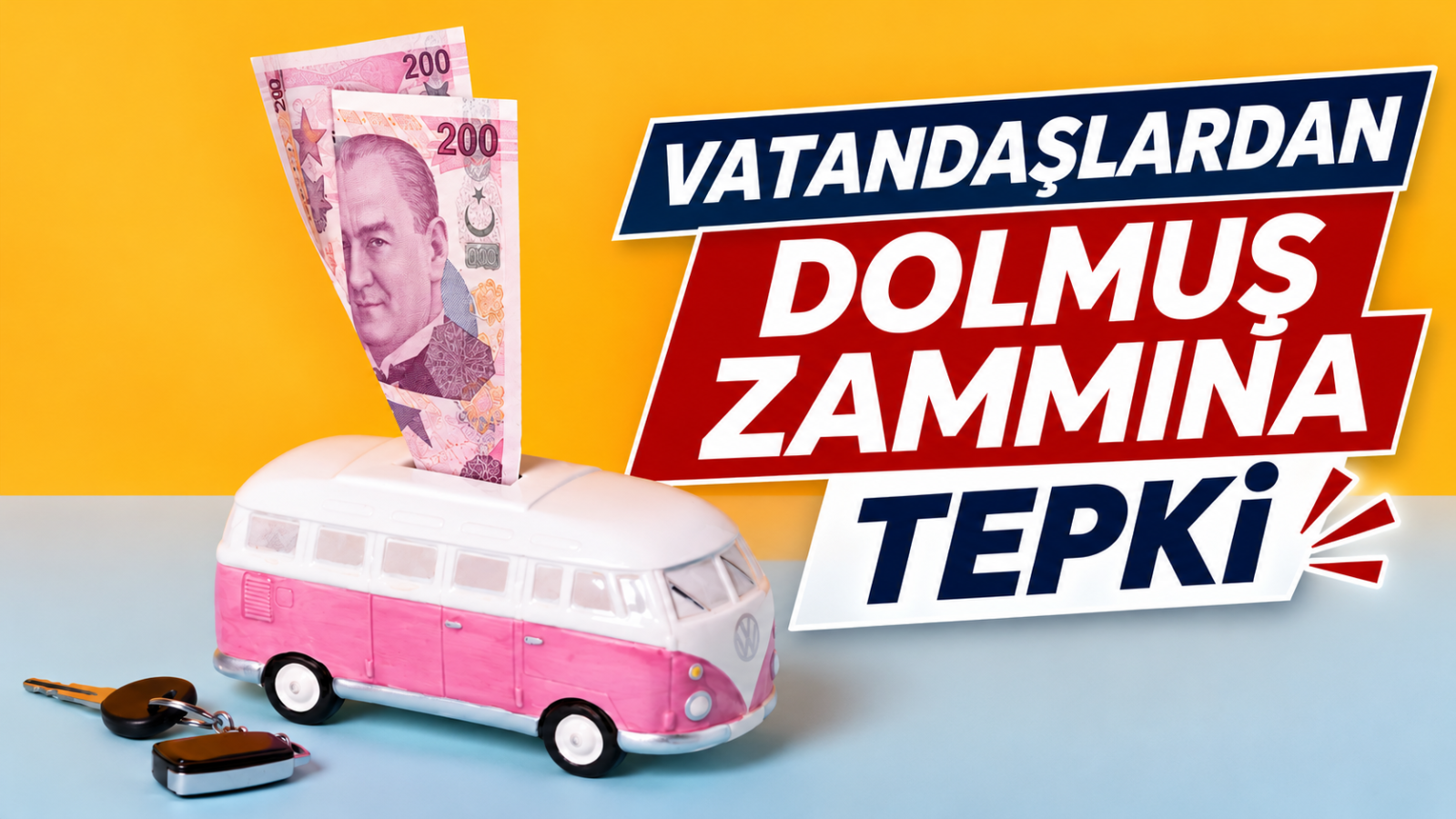 VATANDAŞLARDAN DOLMUŞ ZAMMINA TEPKİ
