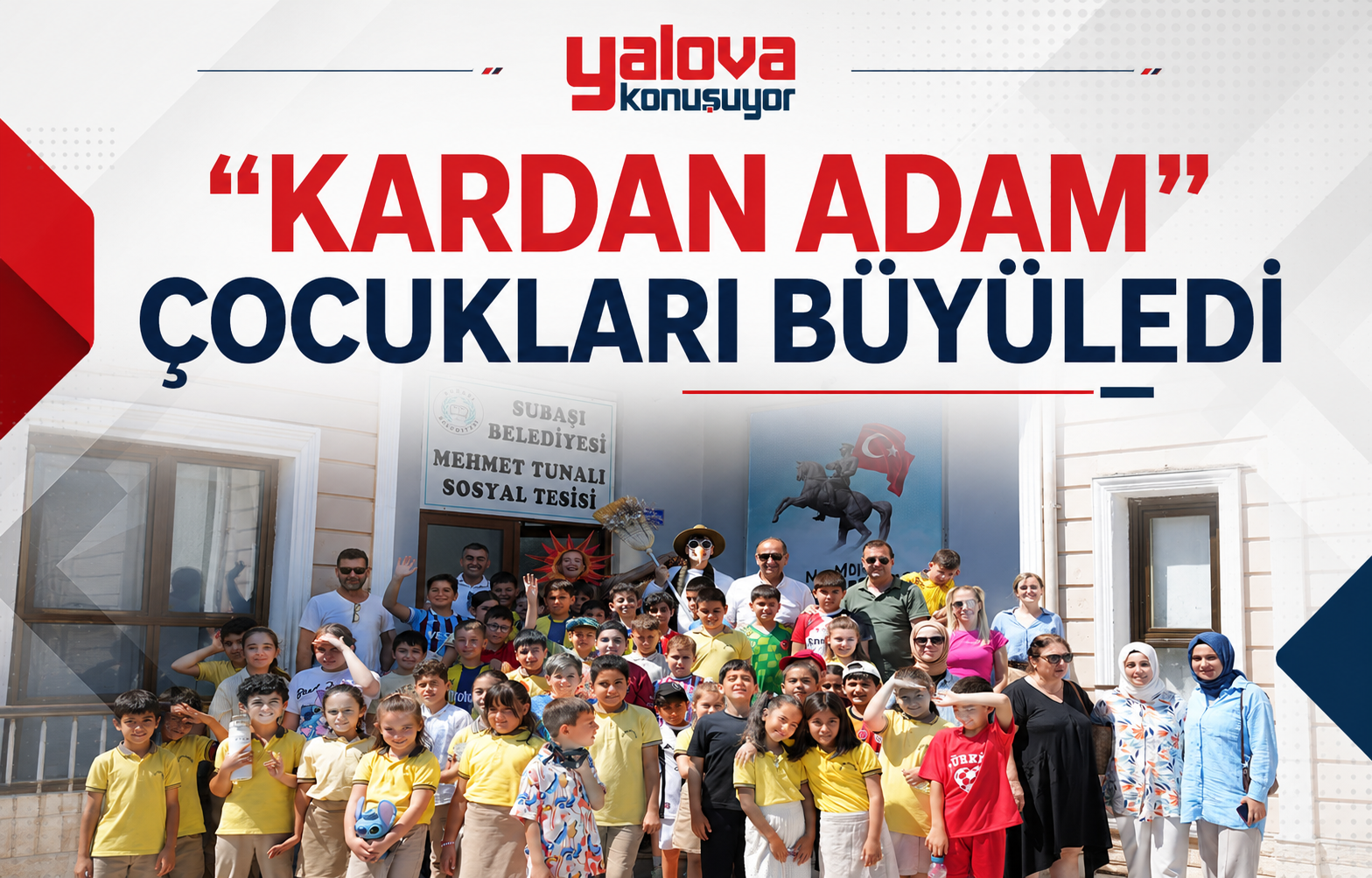 Yalova Subaşı’nda Miniklerin Karne Sevinci Tiyatroyla Taçlandı: 