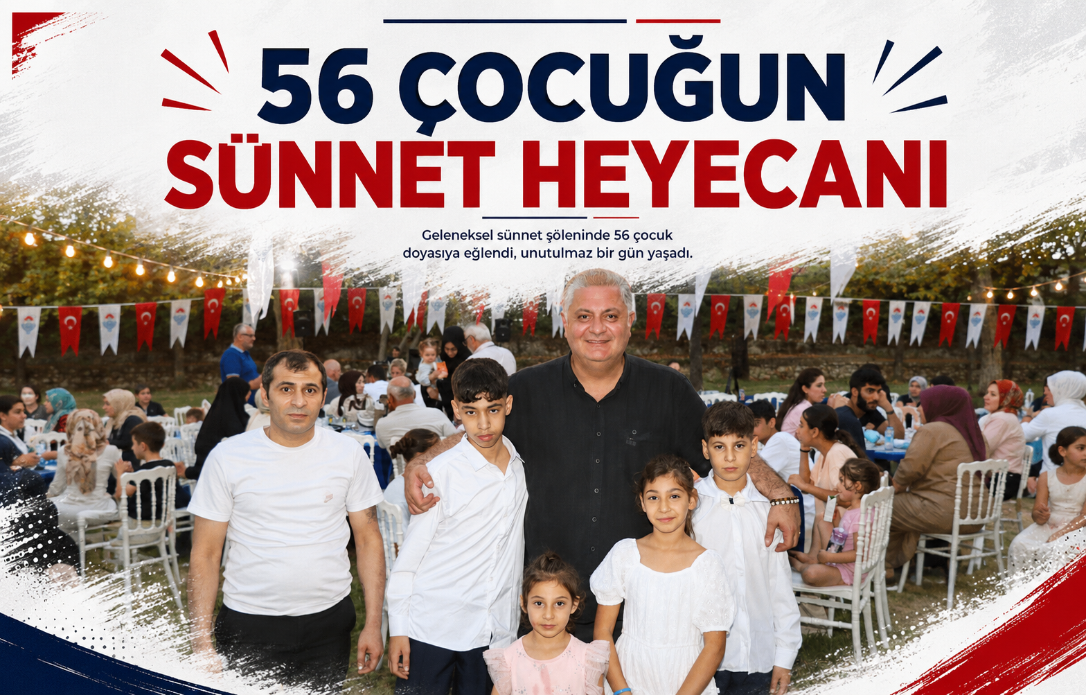 56 Çocuğun Sünnet Heyecanı