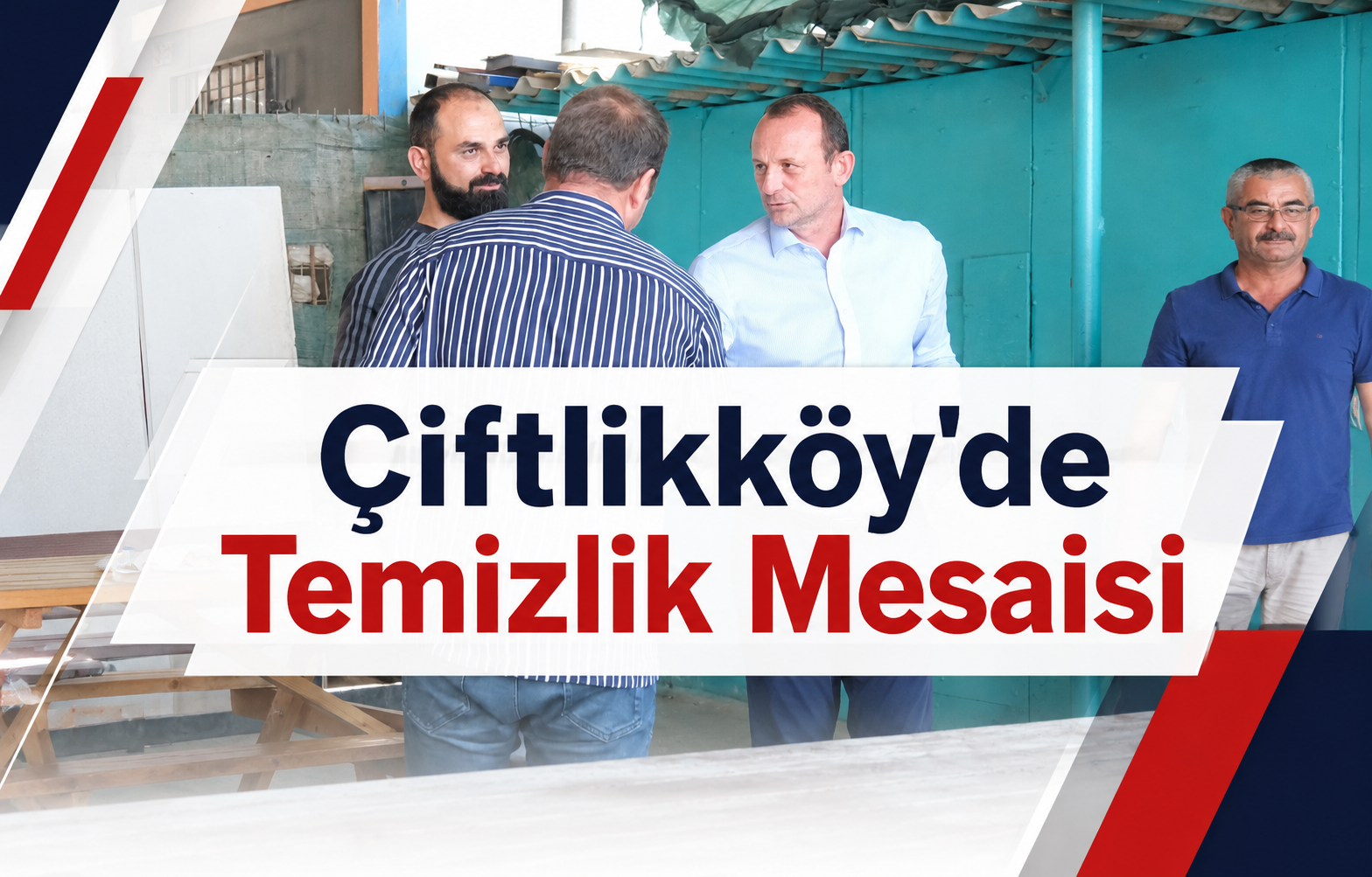 Çiftlikköy'de Temizlik Mesaisi