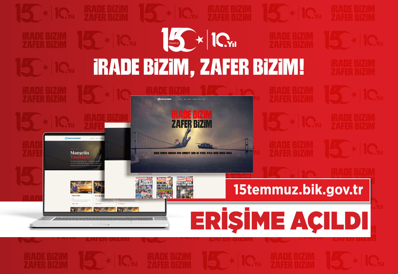 Basının ‘15 Temmuz’ Tanıklığı Dijital Hafızaya Taşındı