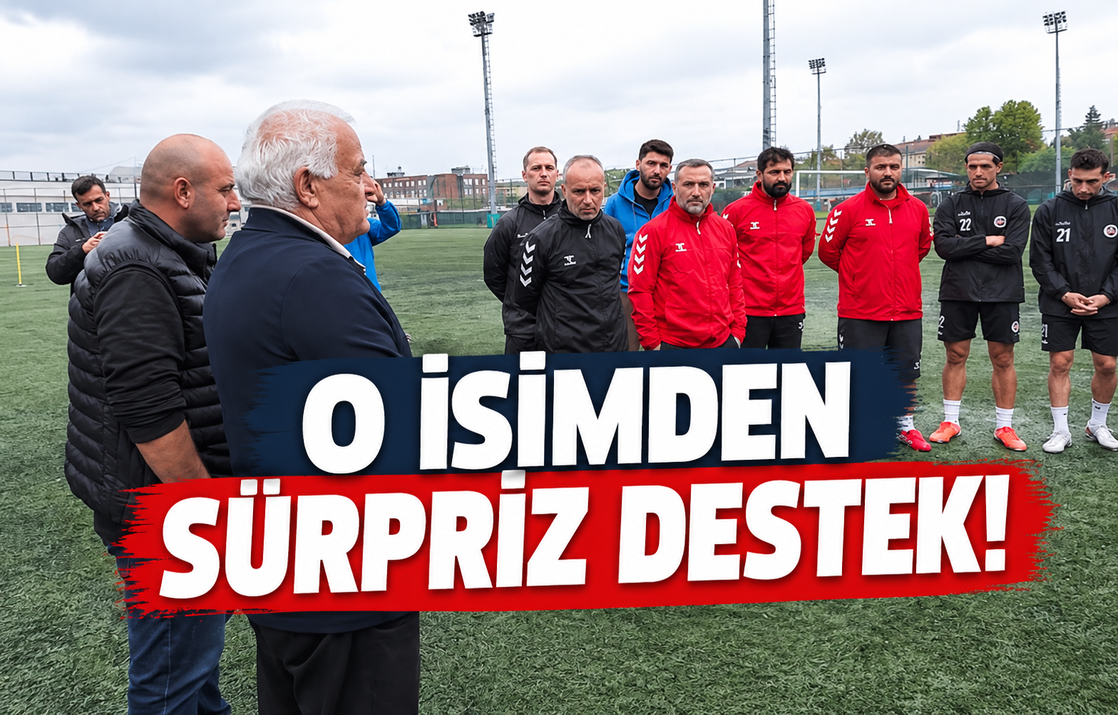 O İsimden Sürpriz Destek!