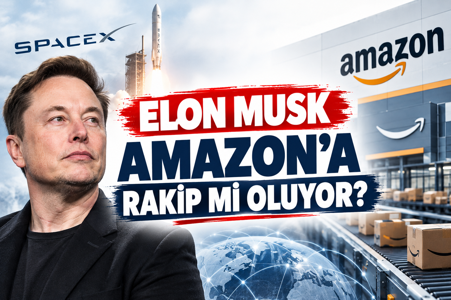 ELON MUSK AMAZON'A RAKİP Mİ OLUYOR?