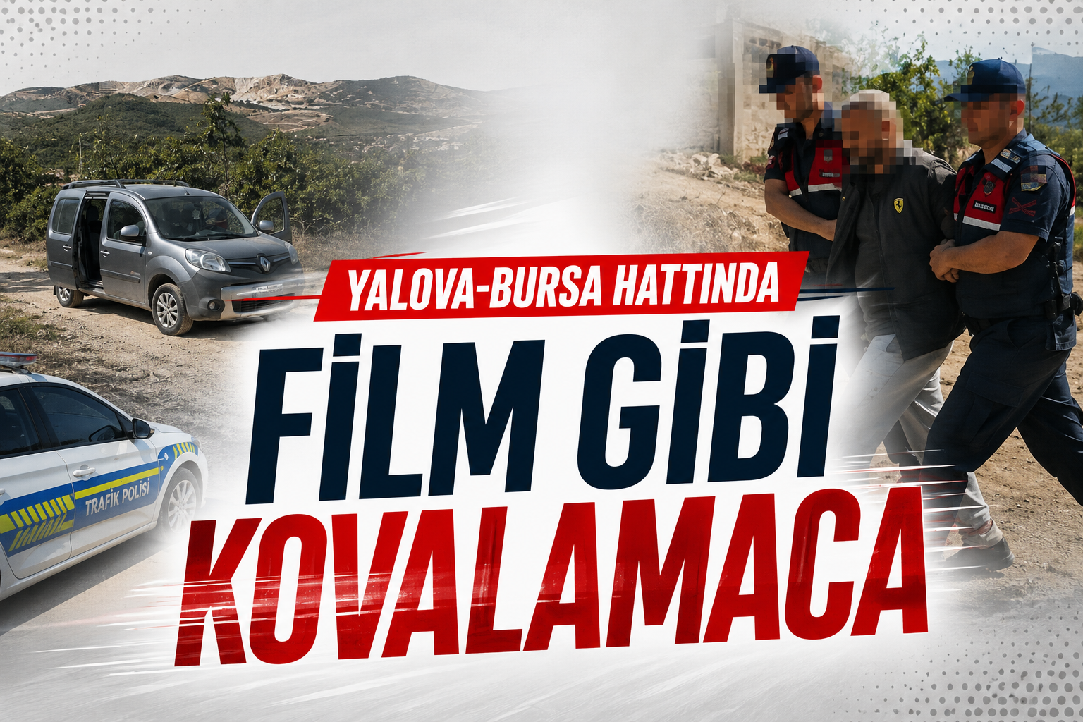 Yalova-Bursa Hattında Film Gibi Kovalamaca