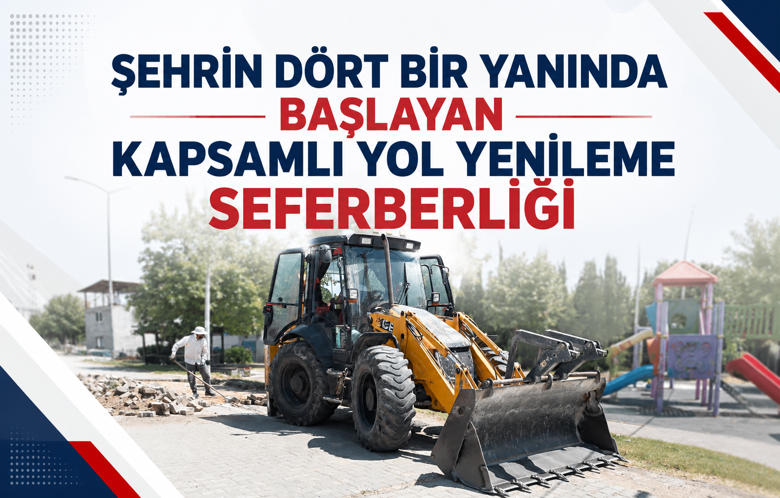 Şehrin Dört Bir Yanında Başlayan Kapsamlı Yol Yenileme Seferberliği