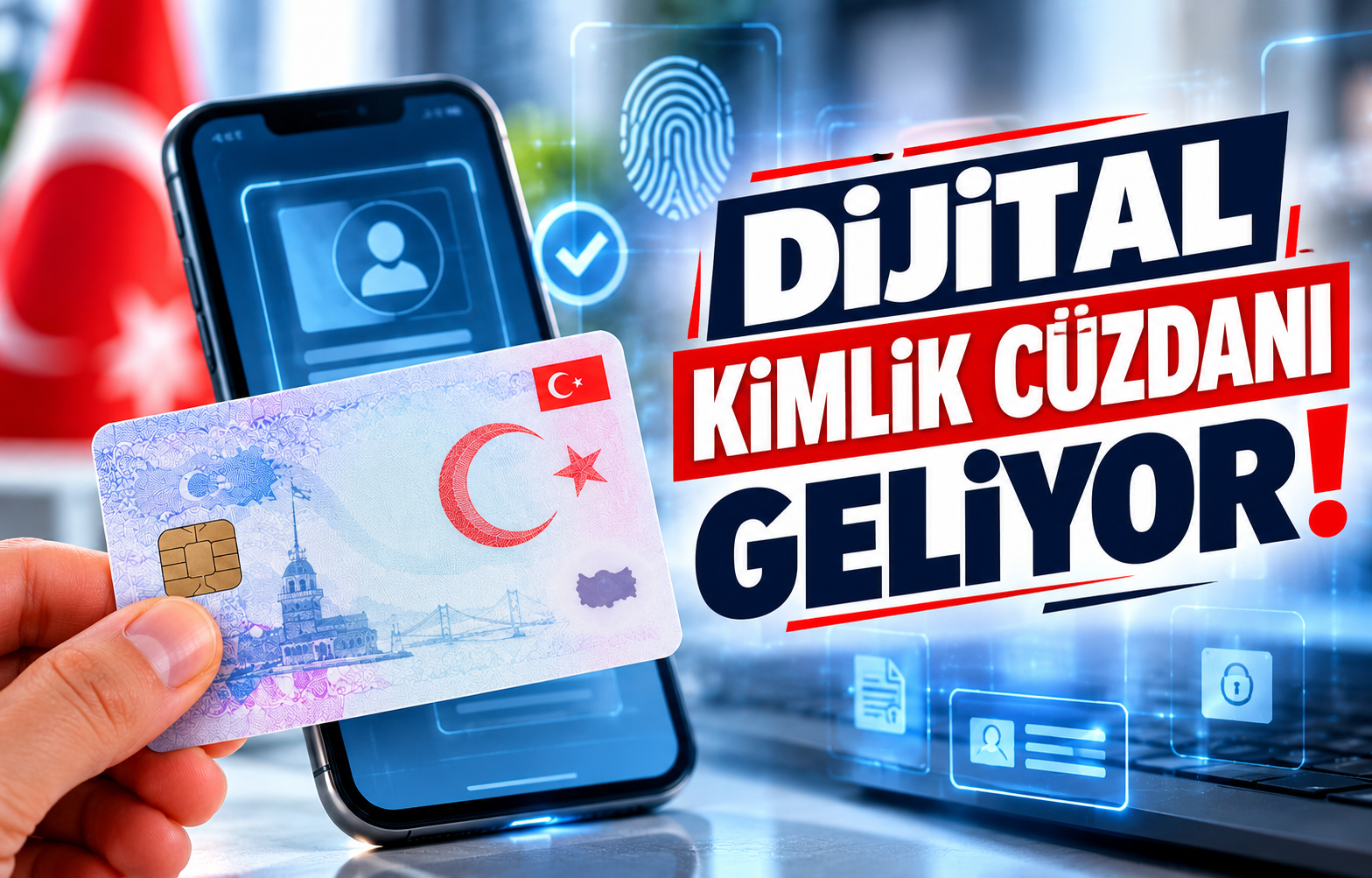 DİJİTAL KİMLİK CÜZDANI GELİYOR!