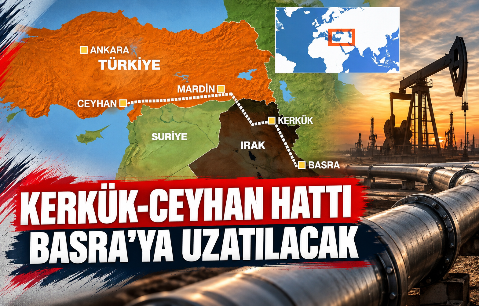 Kerkük-Ceyhan Hattı Basra’ya Uzatılacak