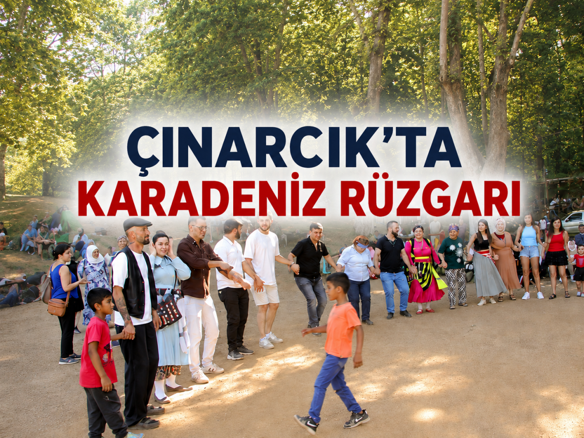 Çınarcık’ta Karadeniz Rüzgarı