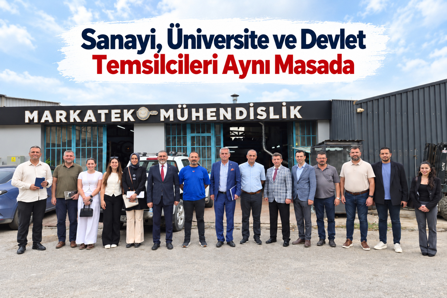 Sanayi, Üniversite ve Devlet Temsilcileri Aynı Masada