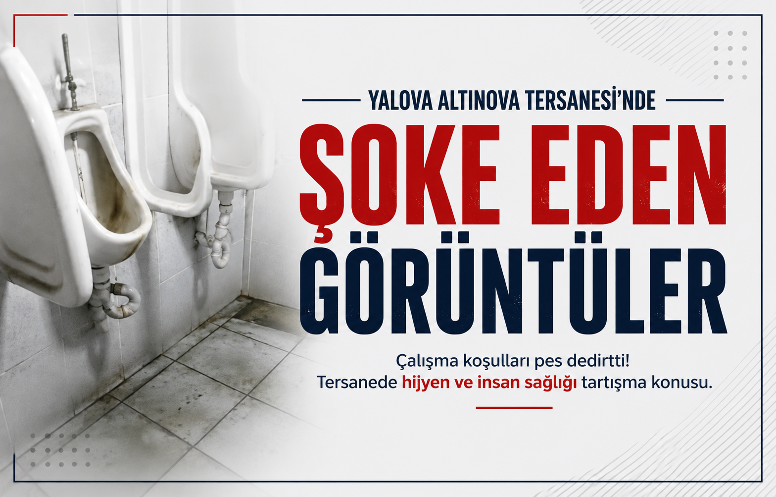 Yalova Altınova Tersanesi'nde Şoke Eden Görüntüler