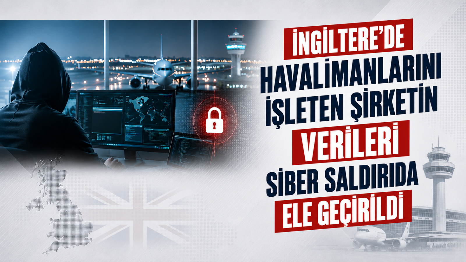 İngiltere’de havalimanlarını işleten şirketin 8,7 milyon müşterisinin verileri siber saldırıda ele geçirildi