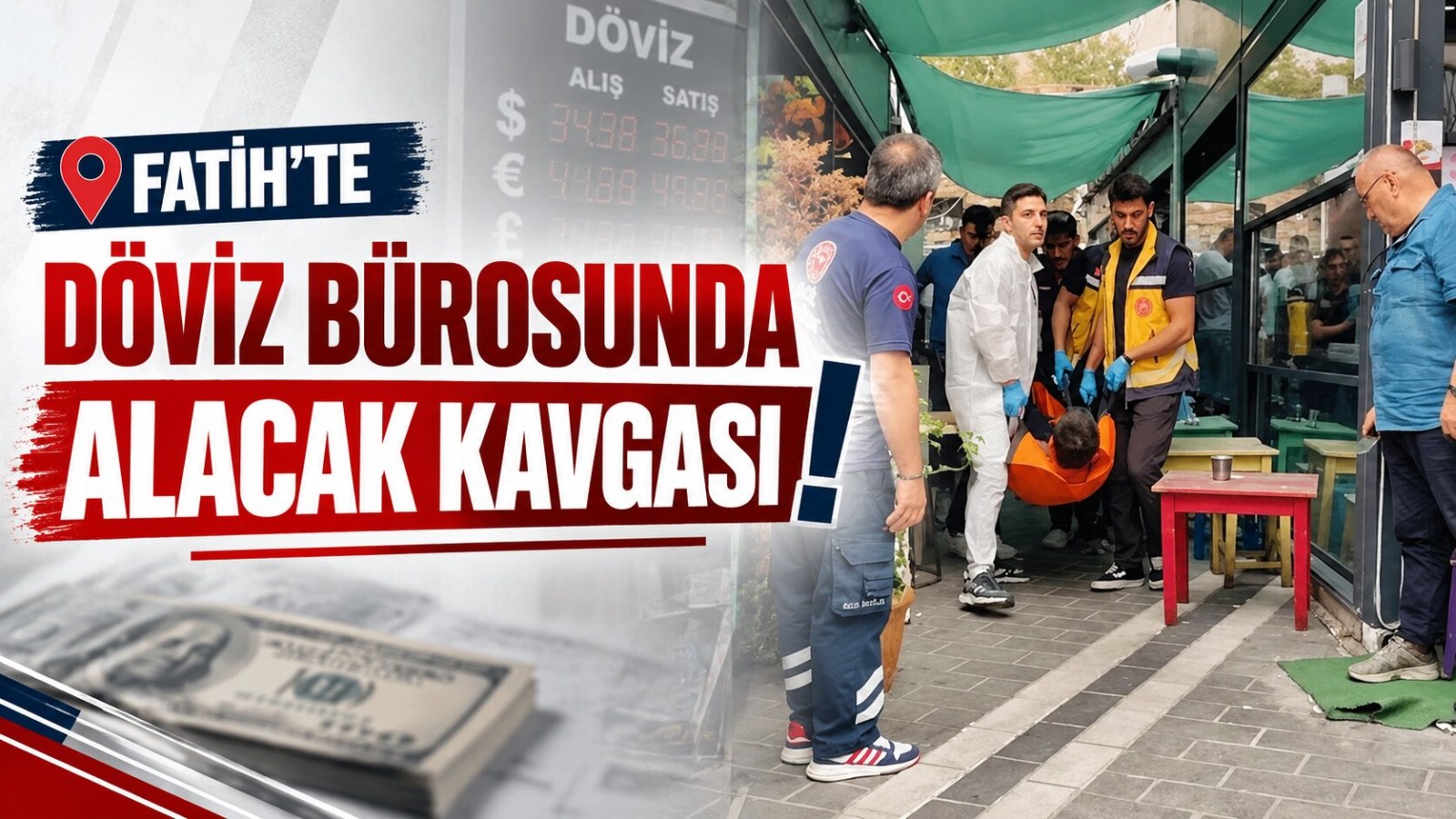 Fatih’te Döviz Bürosunda Kanlı Alacak Kavgası: Pencereden Atlayarak Kaçan Saldırganlar Dahil 12 Kişi Yakalandı