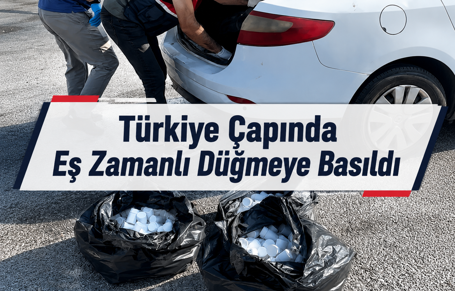 Türkiye Çapında Eş Zamanlı Düğmeye Basıldı