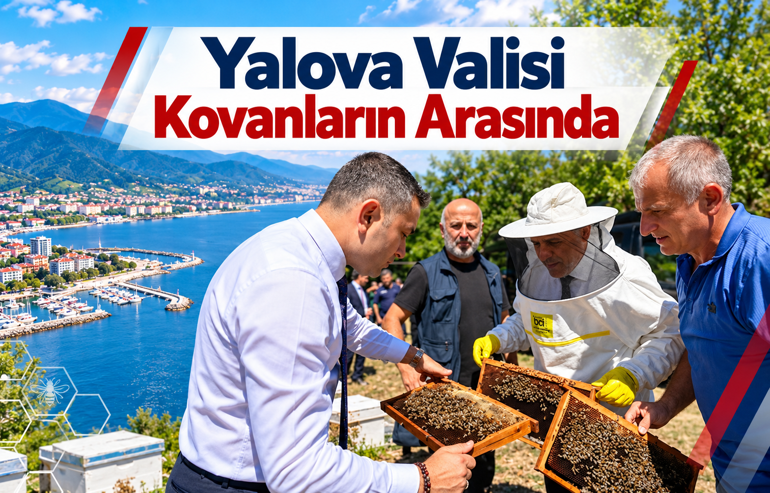 Yalova Valisi Kovanların Arasında