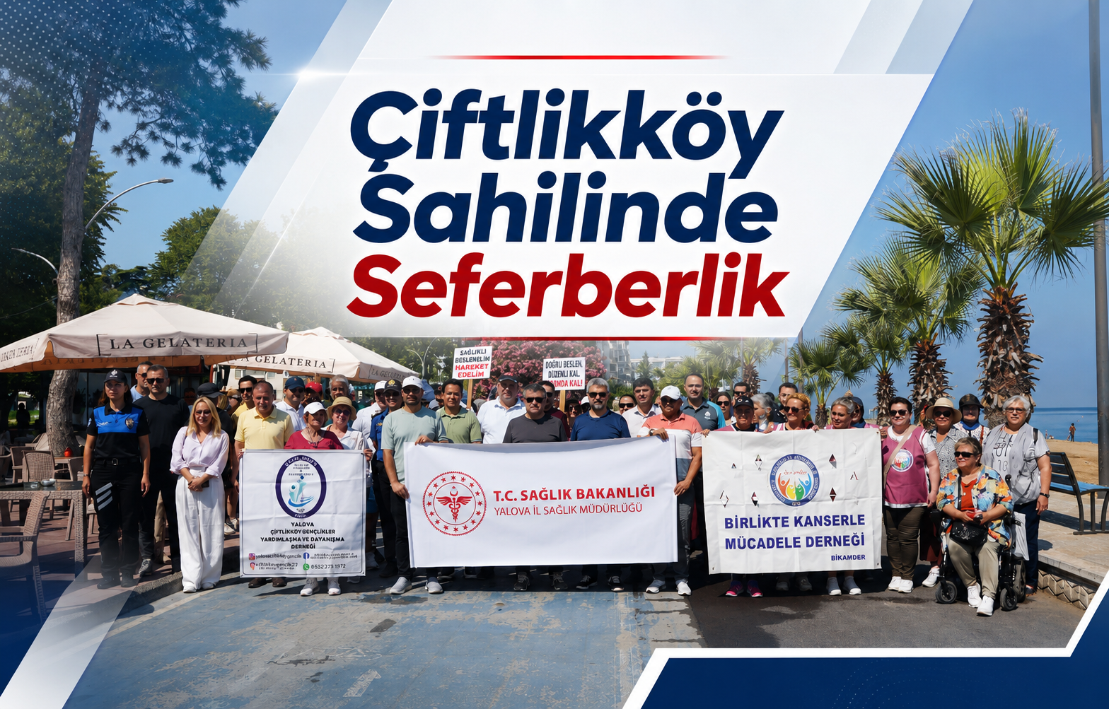 Çiftlikköy Sahilinde Seferberlik