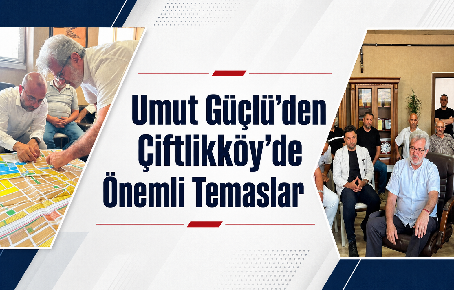 AK Parti Yalova İl Başkanı Umut Güçlü’den Çiftlikköy’de Önemli Temaslar