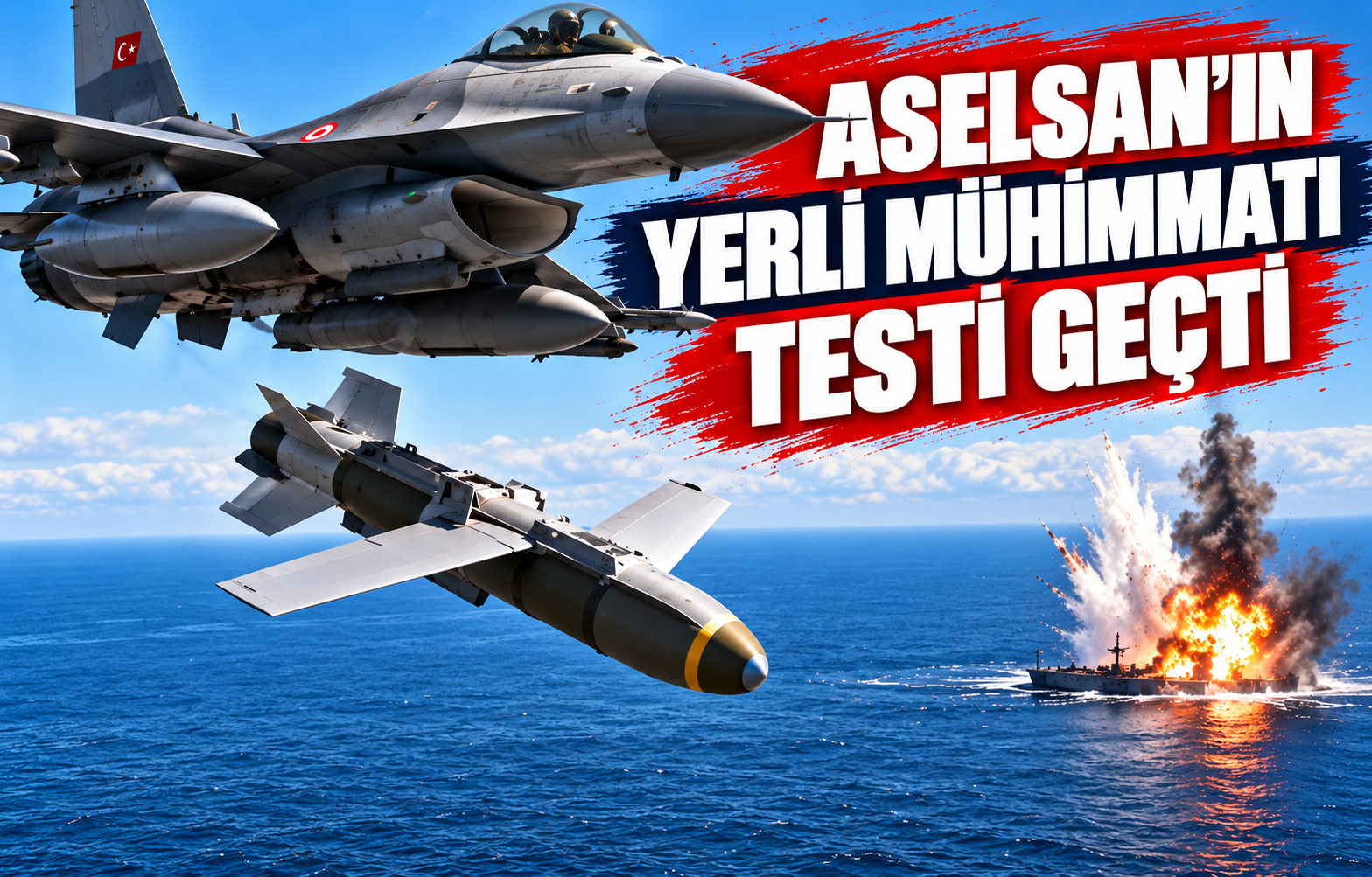 ASELSAN'IN YERLİ MÜHİMMATI TESTİ GEÇTİ