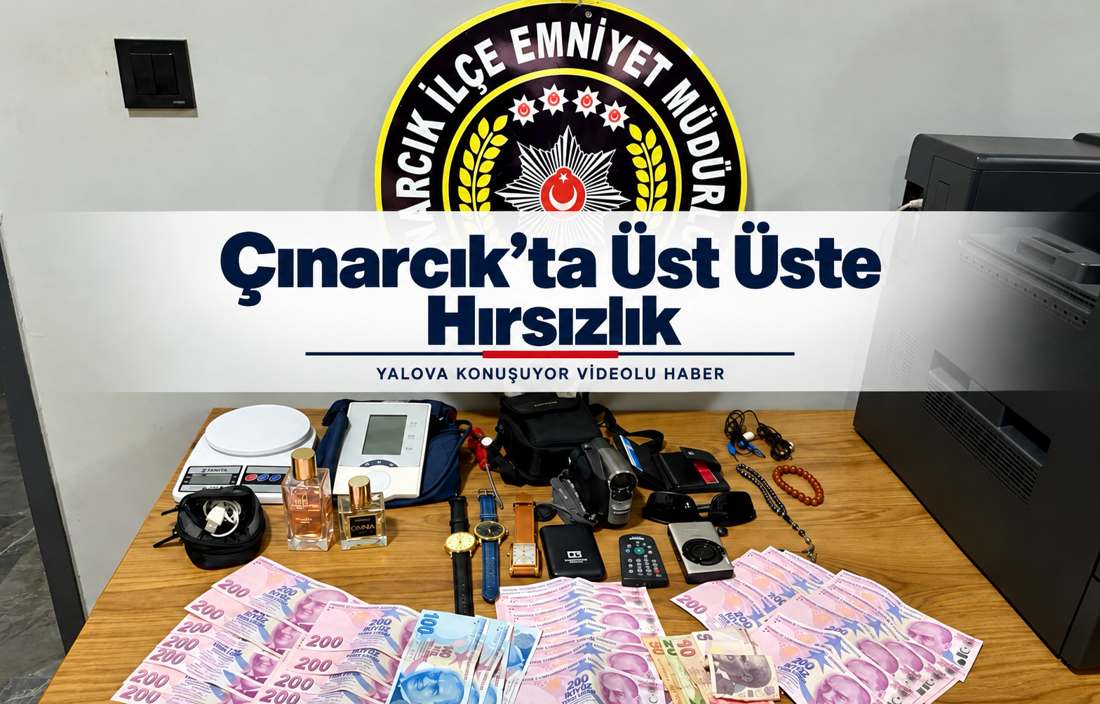 Çınarcık’ta Üst Üste Hırsızlık