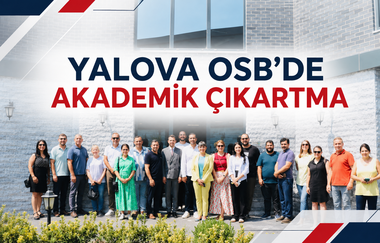 Yalova OSB’de Akademik Çıkartma