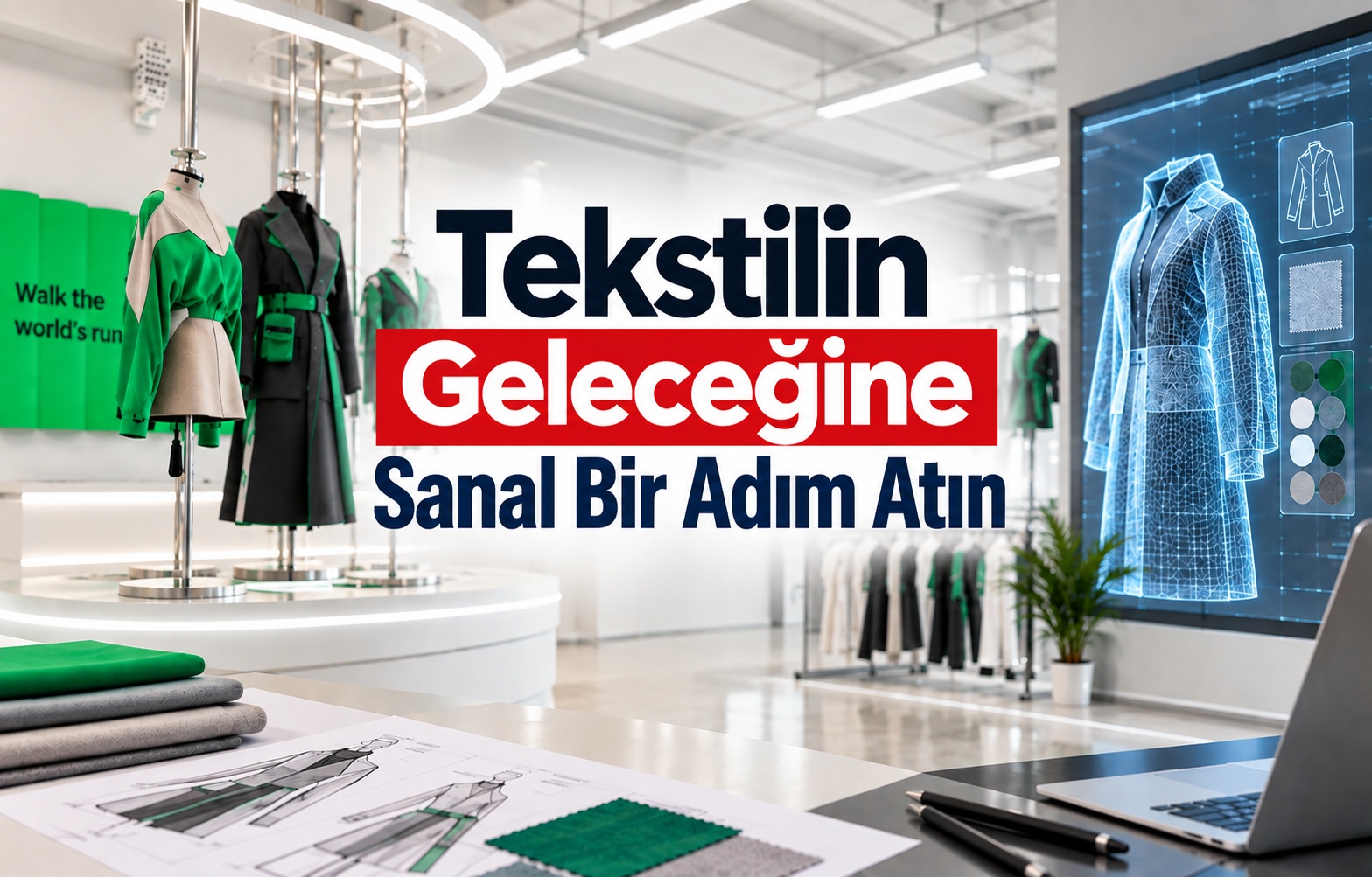 Tekstilin Geleceğine Sanal Bir Adım Atın