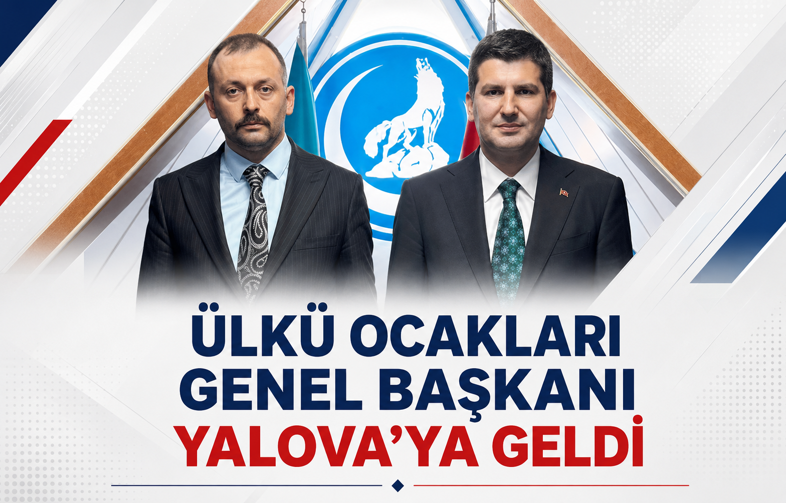 Ülkü Ocakları Genel Başkanı Yıldırım Yalova’ya Geldi
