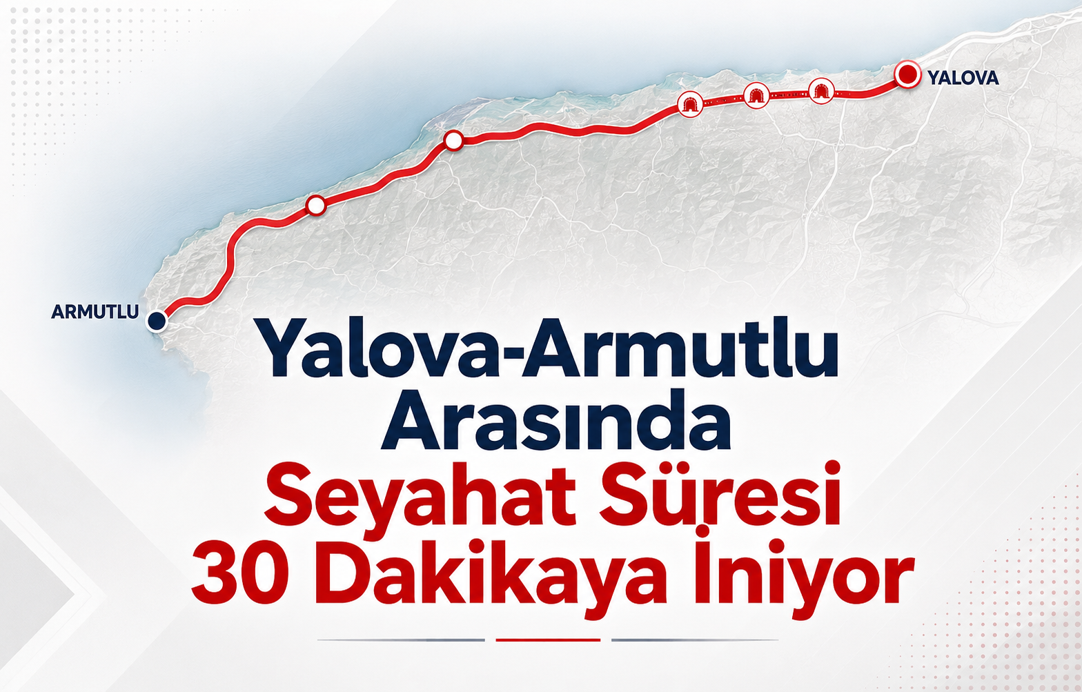 Seyahat Süresini Yarı Yarıya Düşüren Dev Proje Yarın Açılıyor!