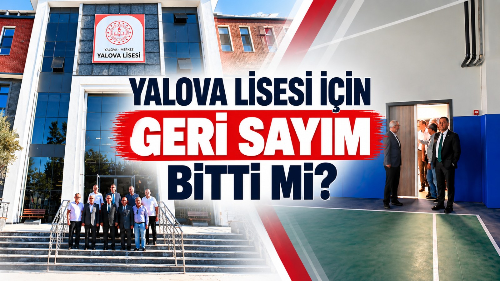Yalova Lisesi'nde Geri Sayım Sona Erdi