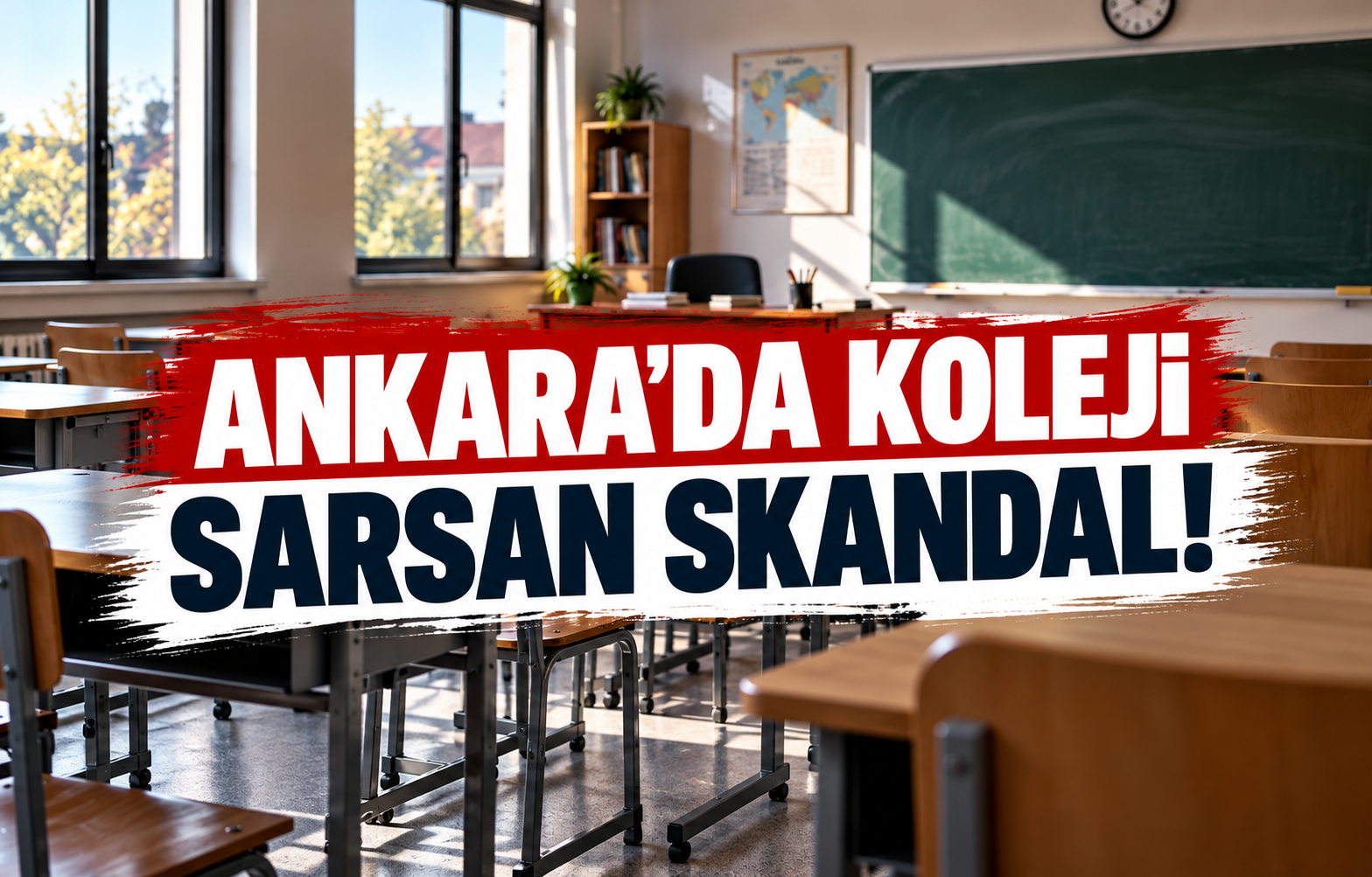 ANKARA'DA KOLEJİ SARSAN SKANDAL!