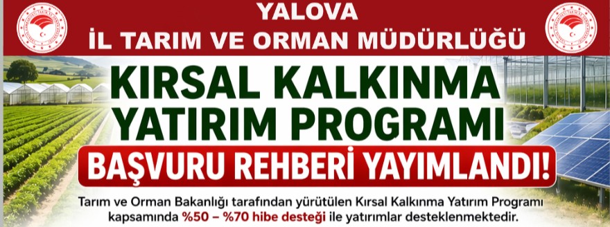 Kırsal Kalkınmada Yeni Dönem: Başvurular Başladı