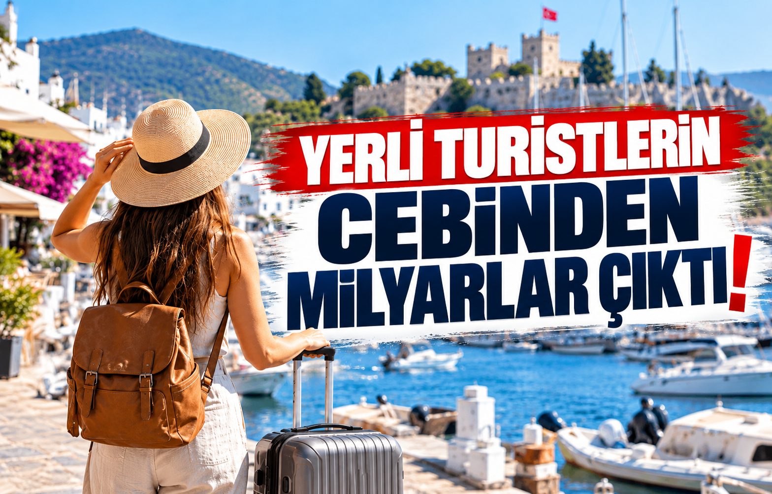 YERLİ TURİSTLERİN CEBİNDEN MİLYARLAR ÇIKTI!