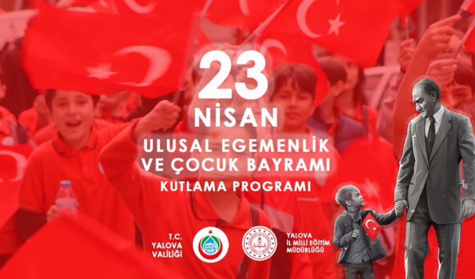 Yalova’da 23 Nisan Coşkusu